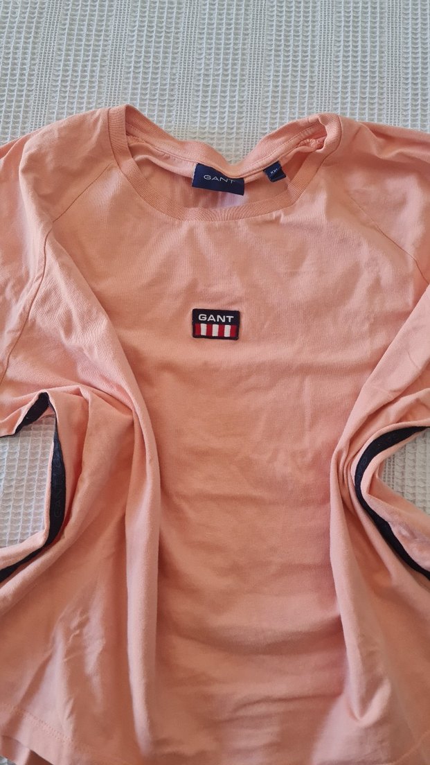 yavruağzi renkte gant marka tişört - Görsel 5