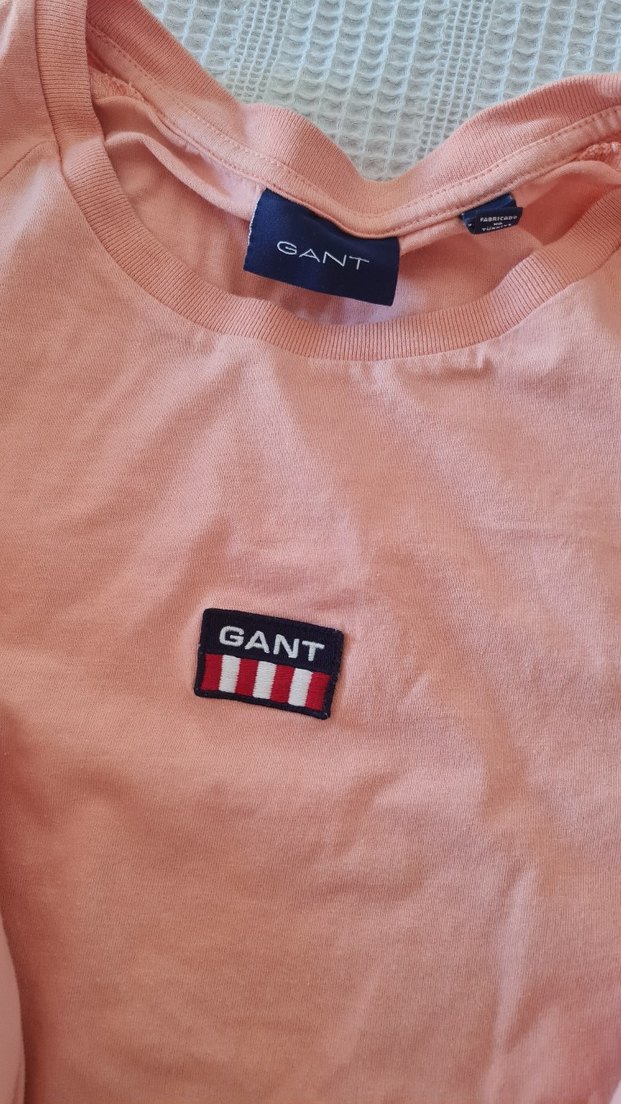 yavruağzi renkte gant marka tişört - Görsel 3