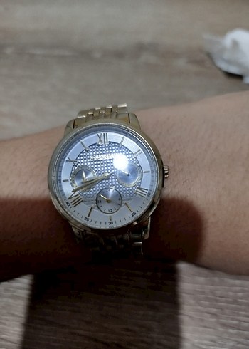 quantum Altın Renkli Klasik Kadın Saati - Görsel 3