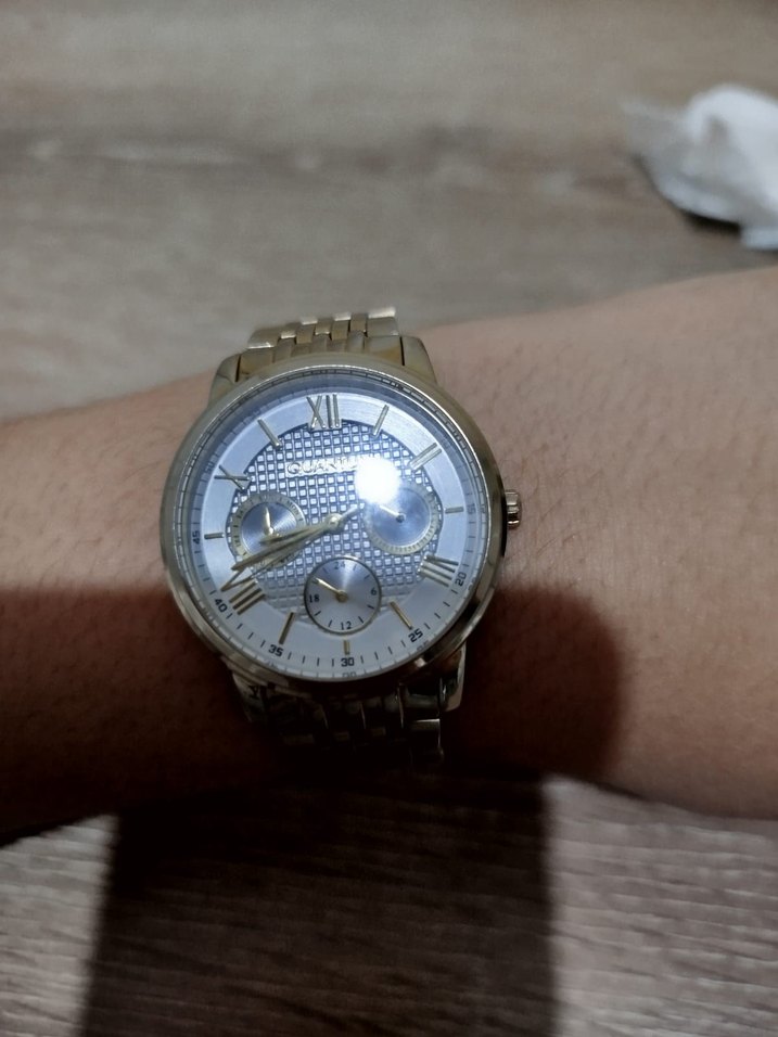 quantum Altın Renkli Klasik Kadın Saati - Görsel 3