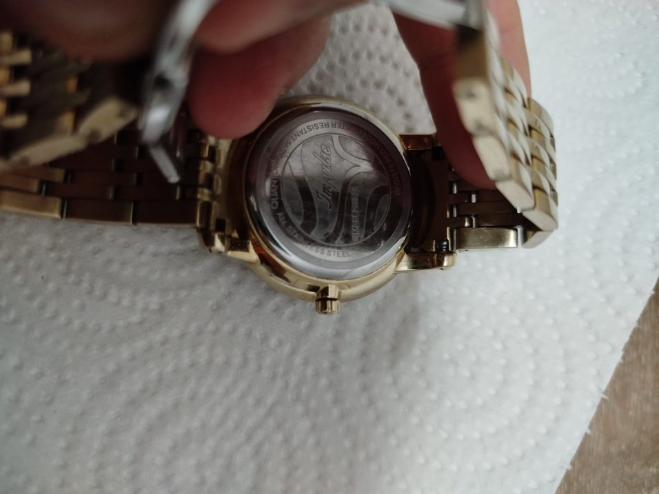 quantum Altın Renkli Klasik Kadın Saati - Görsel 4