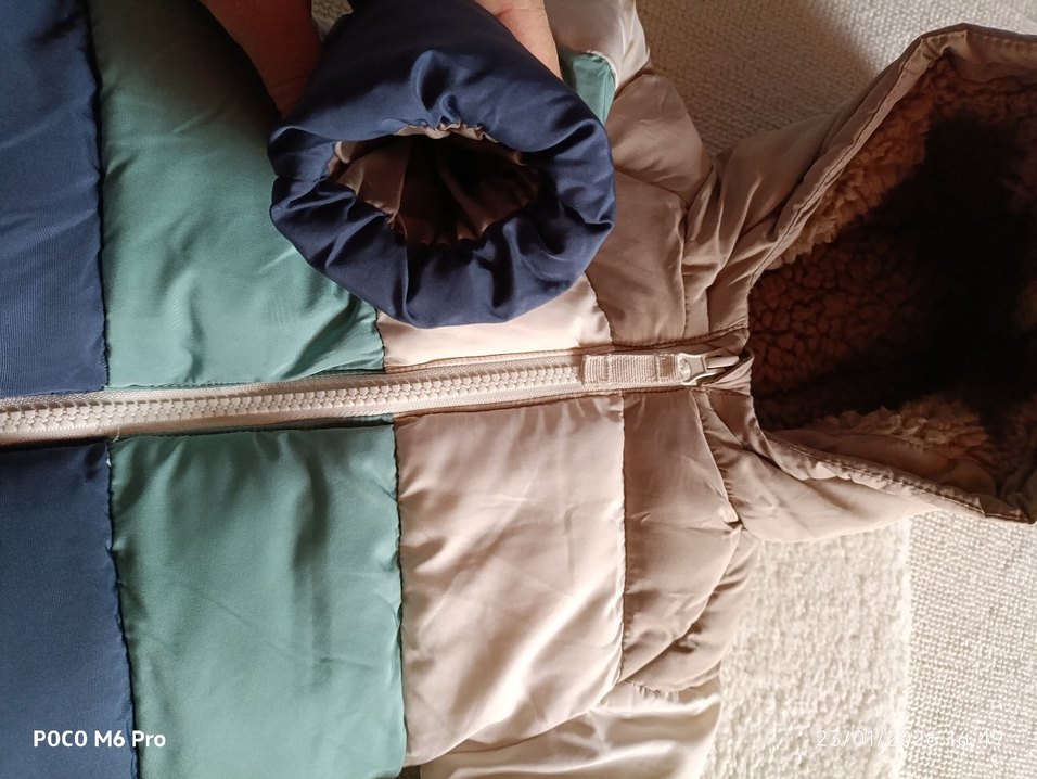 Marks & Spencer Çok Renkli Puffer Şişme Mont - Görsel 4