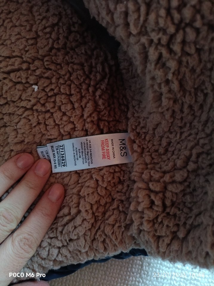 Marks & Spencer Çok Renkli Puffer Şişme Mont - Görsel 3