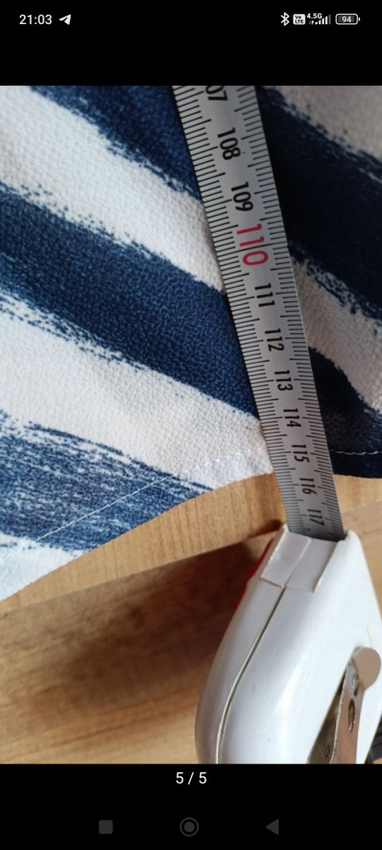 Armine Uzun Kollu Beyaz Batik Desenli Kadın Tunik - Görsel 5