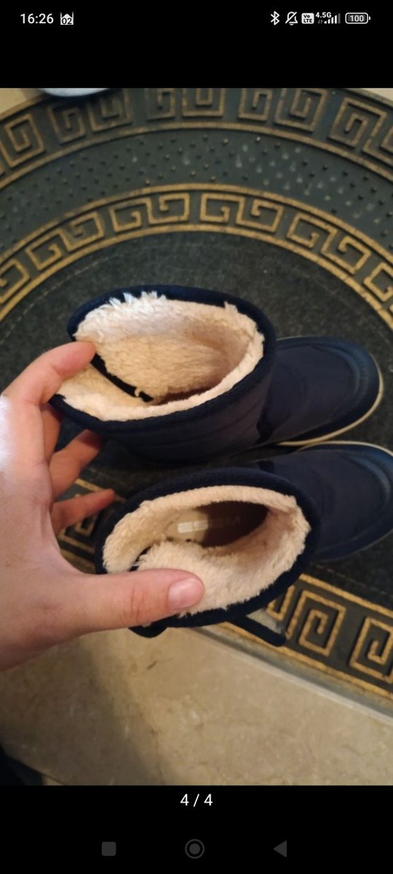 erkek çocuk kar botu - Görsel 2