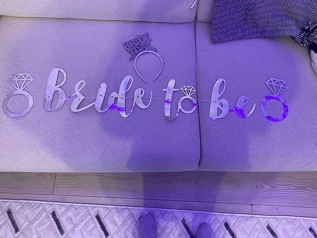 diğer Beden beyaz Renk Bride to be