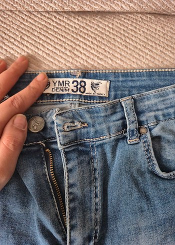 Günlük Kullanım İçin Mavi Regular Fit Kadın Kot - Görsel 2