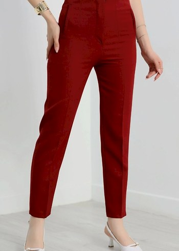 2 adet Kadın Kumaş Pantolon - Görsel 4