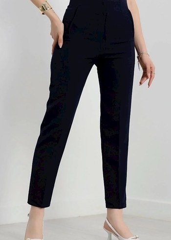 2 adet Kadın Kumaş Pantolon - Görsel 3