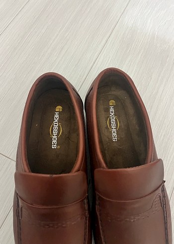 Kahverengi Deri Klasik Erkek Ayakkabısı - Görsel 2