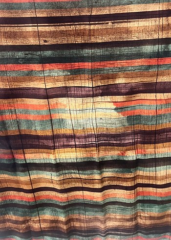 Çok Renkli Bohem Kadın Şal - Görsel 2