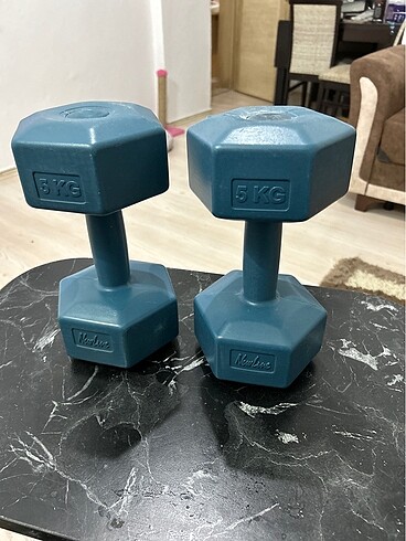 2 adet 5 Kg. Dambıl Seti