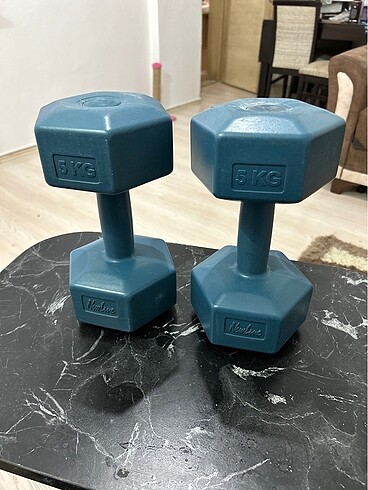 Beden 2 adet 5 Kg. Dambıl Seti