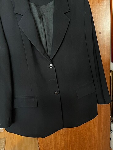 l Beden siyah Renk Moda ilgi kadın ceket
