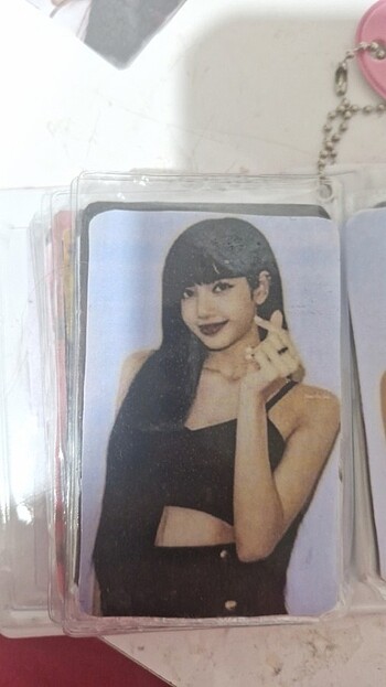 Blackpink Jisoo jennie rose lisa fotokart set