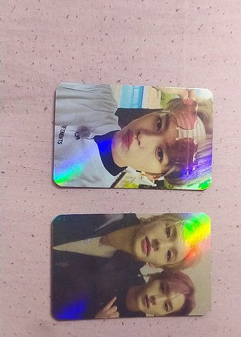Hyunho + minho hologramlı fanmade pc