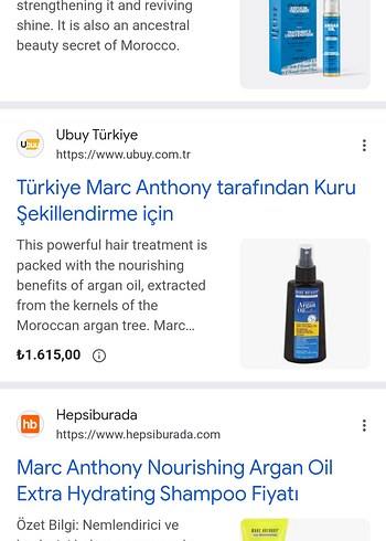 Marc Anthony Besleyici Argan Yağı Saç Bakım Spreyi