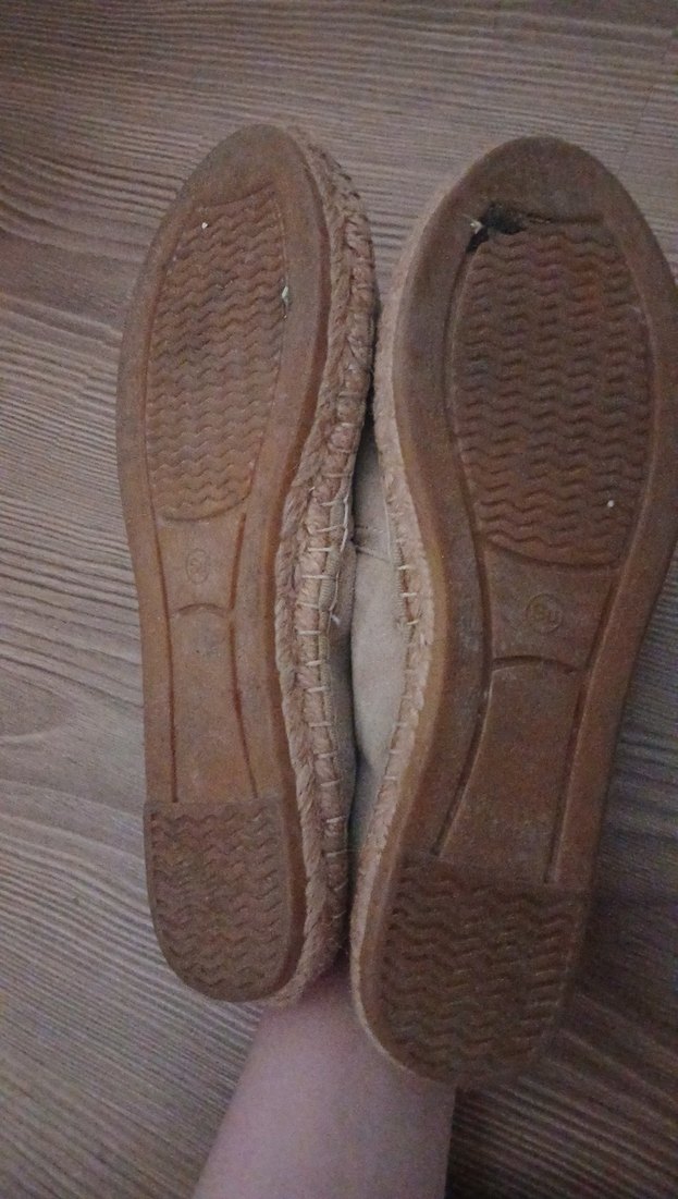 Derimod Bej Süet Kadın Espadril Düz Taban - Görsel 5