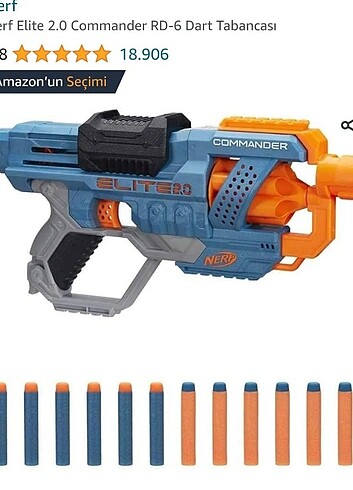  Beden Nerf Elite 2.0