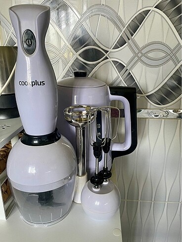 Karaca kettle ve el blender set