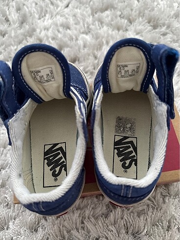 22 Beden mavi Renk Vans çocuk ayakkabısı
