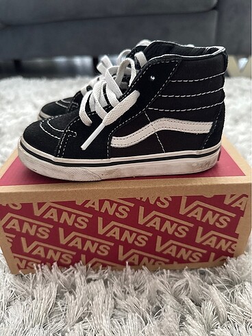 24 Beden siyah Renk Vans Spor Bot