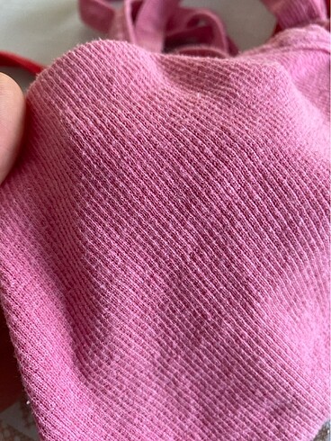 s Beden pembe Renk Pembe baglamalı cropü