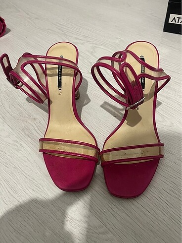 37 Beden pembe Renk Topuklu ayakkabı