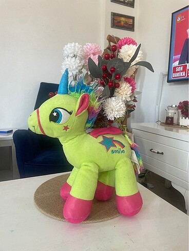 Peluş ünicorn