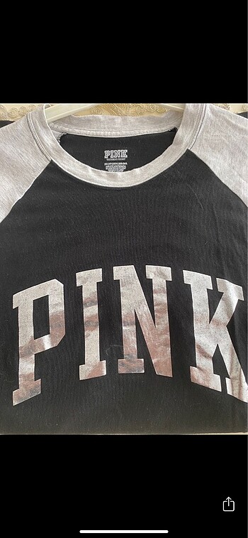 Victoria s Secret Orjinal pink sweatshırt