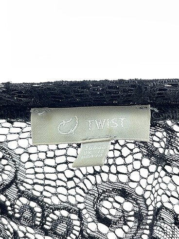 40 Beden siyah Renk Twist Bluz %70 İndirimli.