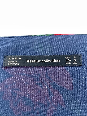 s Beden lacivert Renk Zara Kısa Elbise %70 İndirimli.