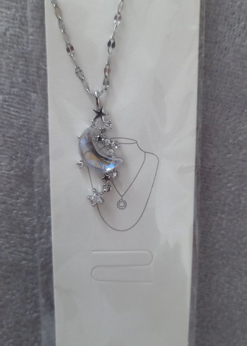 Accessorize Diger Gri Zincir Detaylı Kadın Kolye
