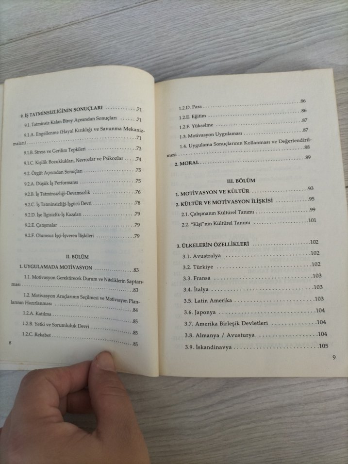 İşletmede Motivasyon ve Verimlilik Kitabı - Görsel 5