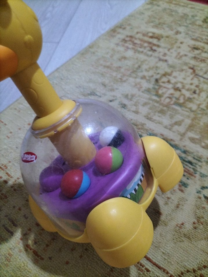 Renkli Zürafa Eğitici Oyuncak - Görsel 4