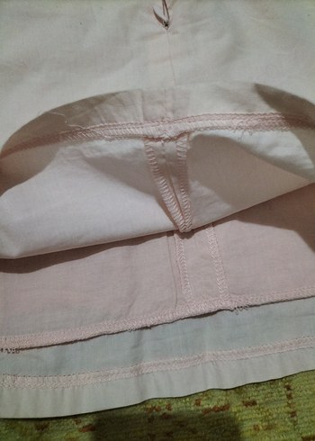 Pembe Nakışlı Kolsuz Kız Elbisesi - Görsel 7