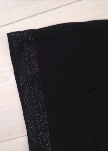 Siyah Payetli Gotik Kadın mevlüt örtüsü - Görsel 2