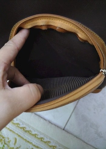 Kahverengi Süet Kadın Sırt Çantası - Görsel 3