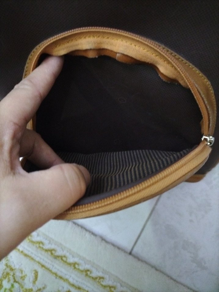 Kahverengi Süet Kadın Sırt Çantası - Görsel 3