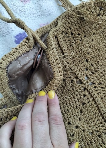 Bohem Örgü Kadın Çanta - Görsel 8