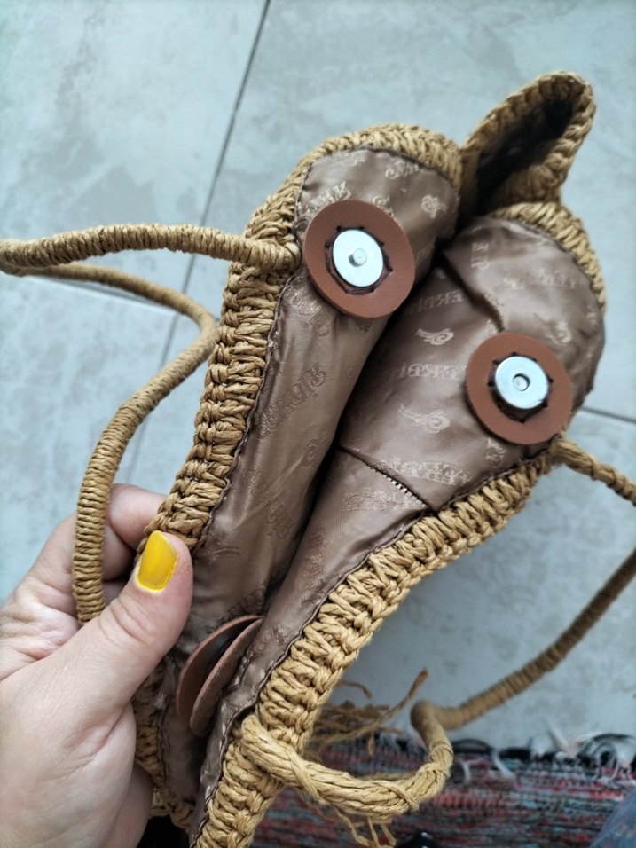 Bohem Örgü Kadın Çanta - Görsel 2