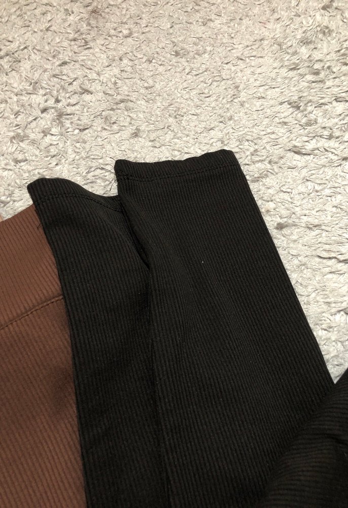 Kahverengi Kadın Normal Boy Tayt - Görsel 2