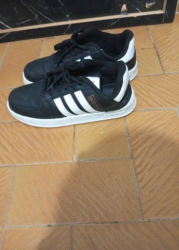 Adidas Siyah Bağcıklı Stiletto Topuklu Spor Ayakkabı - Görsel 2