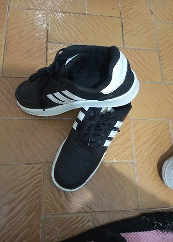 Adidas Siyah Bağcıklı Stiletto Topuklu Spor Ayakkabı - Görsel 4