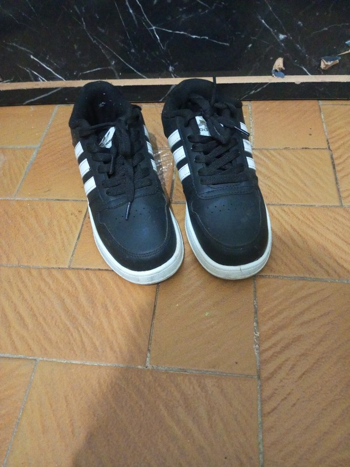 Adidas Siyah Bağcıklı Stiletto Topuklu Spor Ayakkabı - Görsel 3