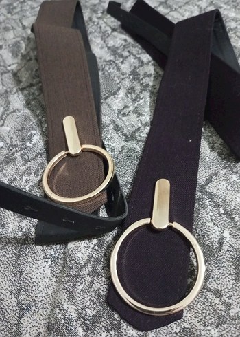 Gri Deri Kemer, Tokalı, Sokak Stili - Görsel 5