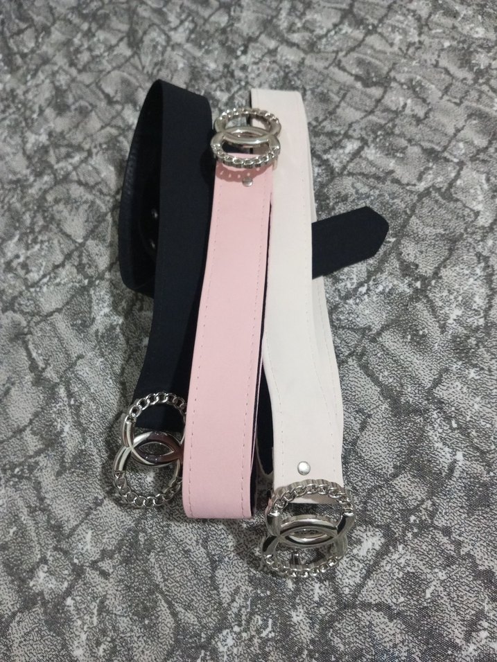 Gri Deri Kemer, Tokalı, Sokak Stili - Görsel 4