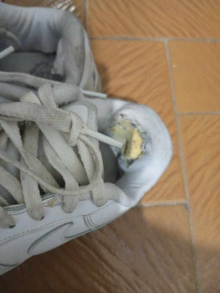 Beyaz Minimalist Kadın Spor Ayakkabı - Görsel 4