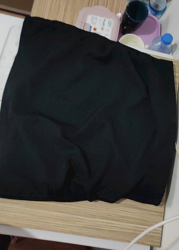 Siyah Düz Kırlent Kılıfı - Görsel 2