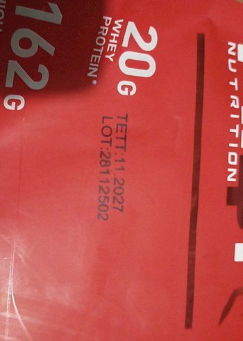 HIQ Nutrition Karanlık Kırmızı Toz Protein - Görsel 6